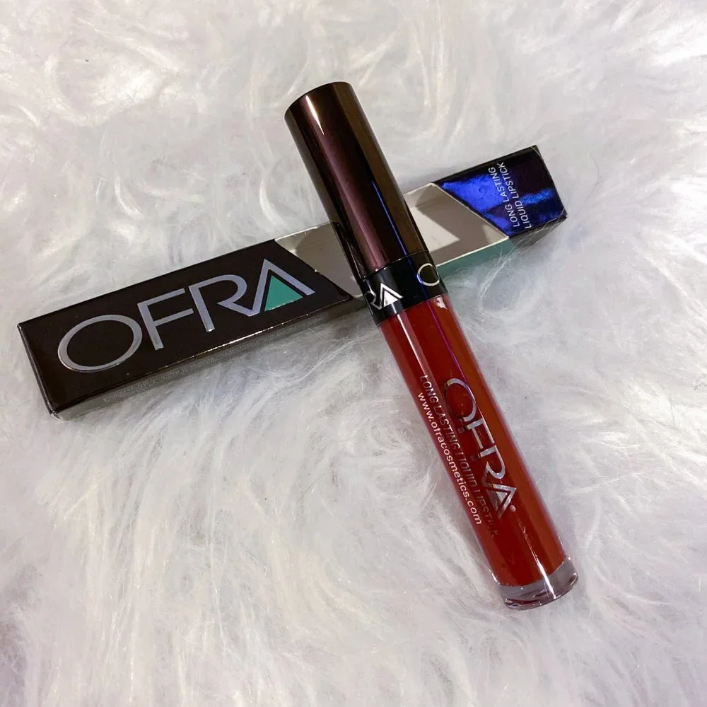 NIB OFRA x Kathleen Lights Havana Nights Red Liquid Lipstick Original Formula